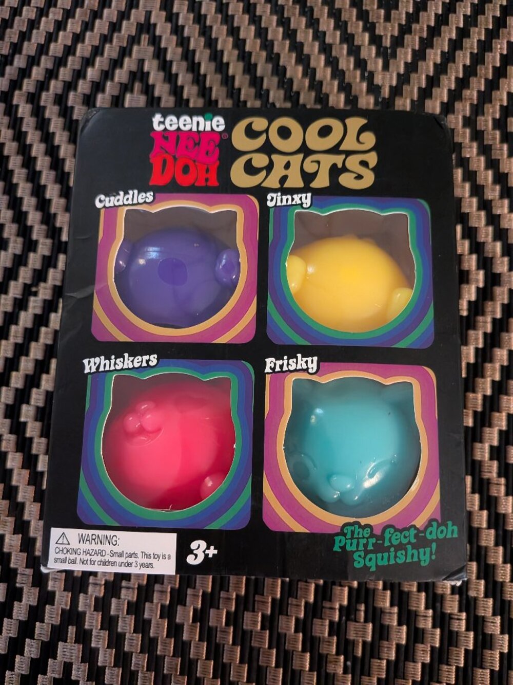 Nee Doh Teenie Cool Cats New In Box